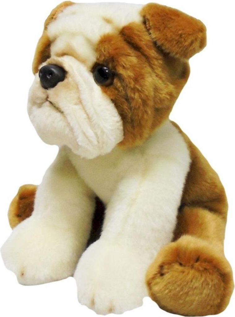 Pluszowy pies Bull Dog maskotka 30 cm dla dzieci Zdjęcie produktu 