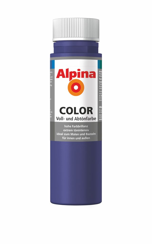 Alpina COLOR Voll- und Abtönfarbe Pretty Violet 250 ml seidenmatt