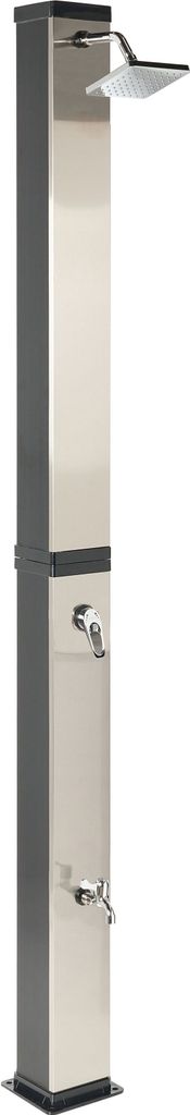 BELIANI Outdoor Mischbatterie-Set Schwarz Kunststoff und Produktbild 