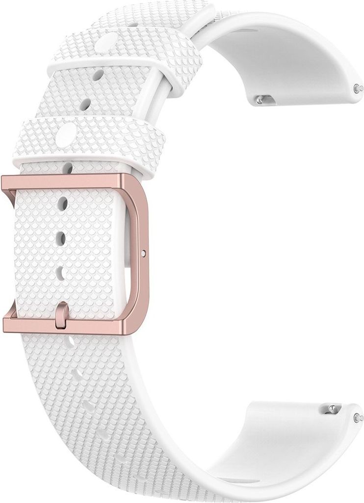BStrap Silicone Rain Armband für Garmin Venu 2 Plus, white Produktbild 