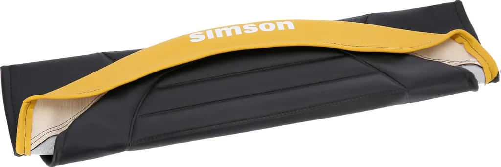 Copertura Sella Simson S53 SR50 Nera Gialla | Look Nuovo Subito