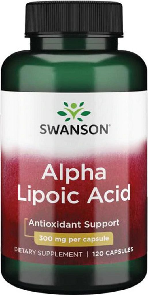Acide alpha-lipoïque 300 mg 120 gélules Swanson Health Image du produit 