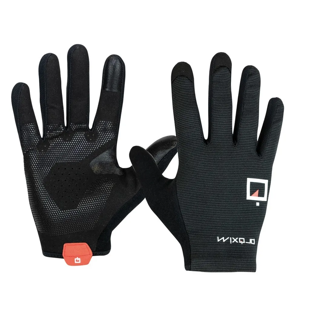 Gants Prologo Proxim Lever Long Fingers avec Grip Silicone Noir et Gris