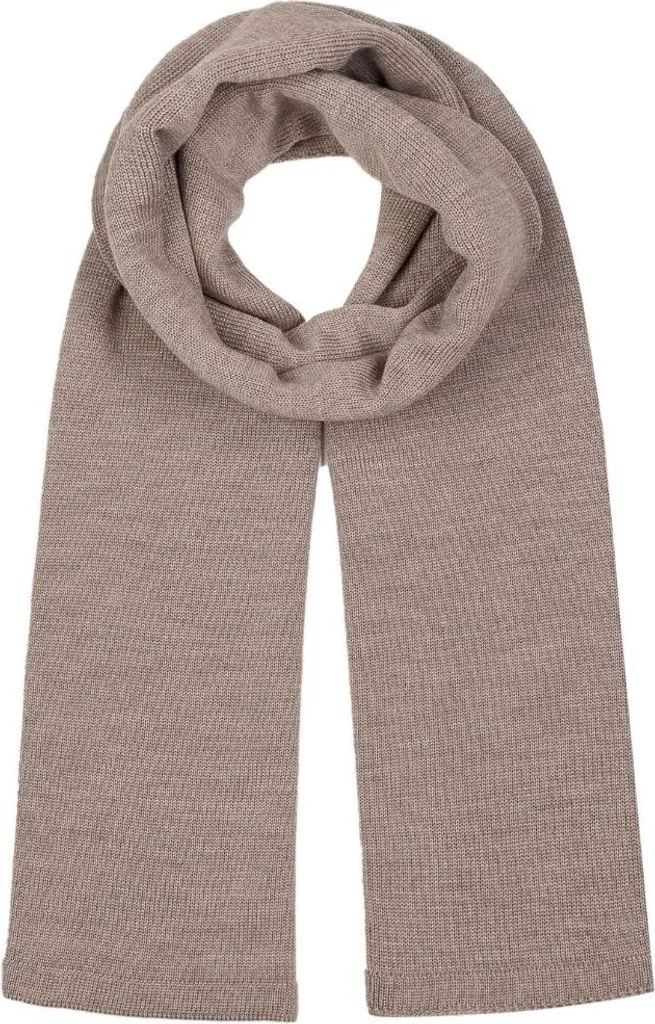 Sciarpa Pura Lana 100% Penelope Taupe - Offerta Inverno
