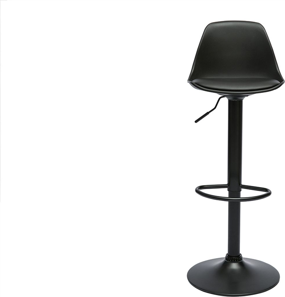 Miliboo - Design schwarze Barhocker (2er Set) STEEVY
