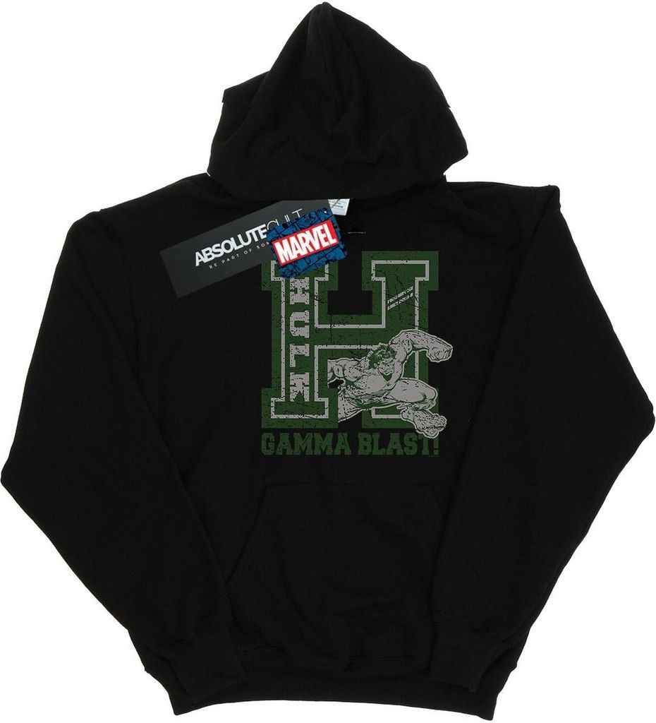 Marvel - Kapuzenpullover für Jungen BI10717 (128) (Schwarz)