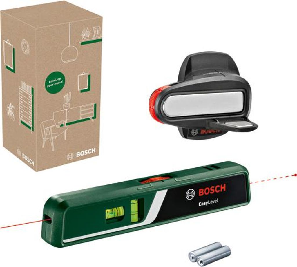 Laser-Wasserwaage EasyLevel, eCommerce-Karton