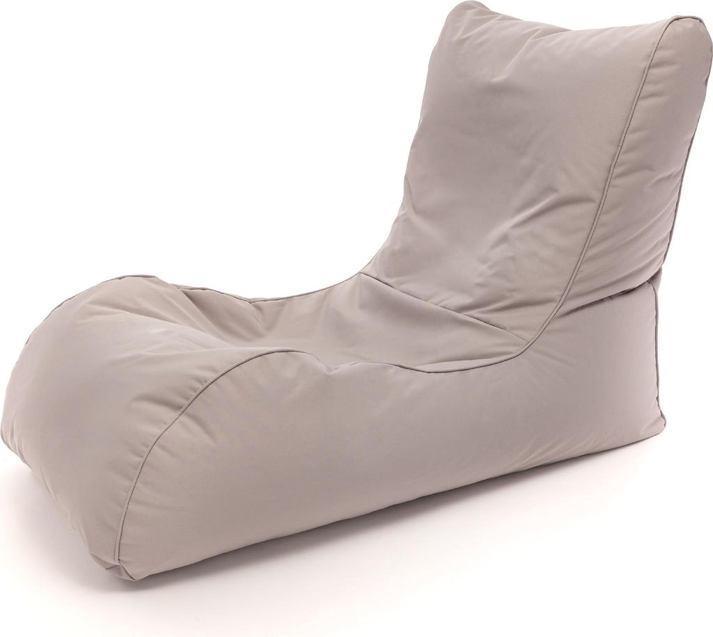 Ecopuf - Sitzsack Bean Bag Outdoor & Innen - Naomi Grau M18