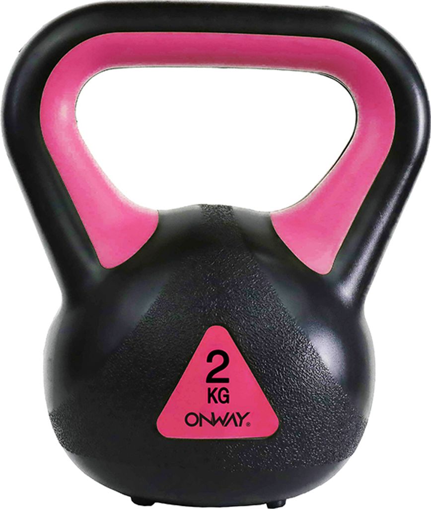 OnWay Kugelhantel Fitness Toning Kettlebell 2kg OW1409-2RD