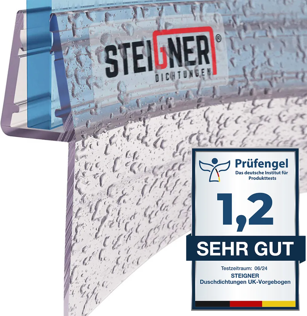 STEIGNER UK05: La Guarnizione Definitiva per Box Doccia 6/7/8mm