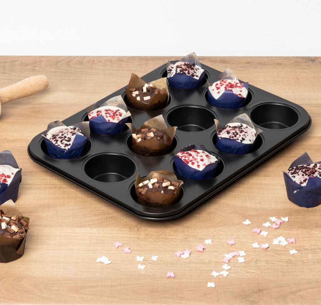 12er Muffinform Muffin Form Backform 12 Loch Produktbild 1