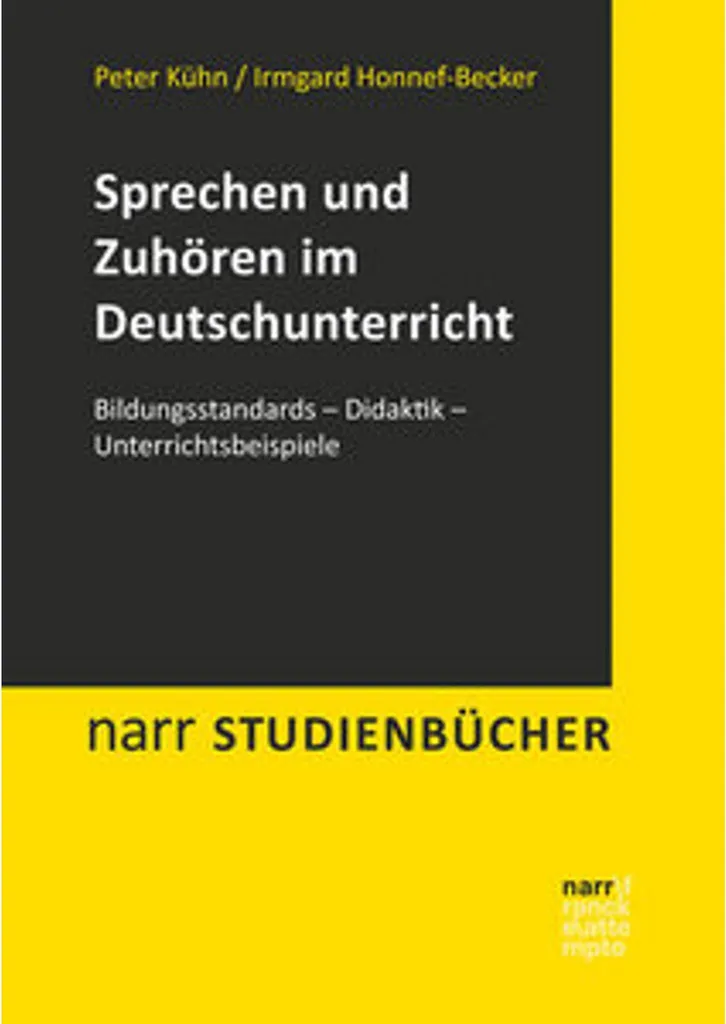 Sprechen und Zuhören im Deutschunterricht - Manuel Allemand Didactique