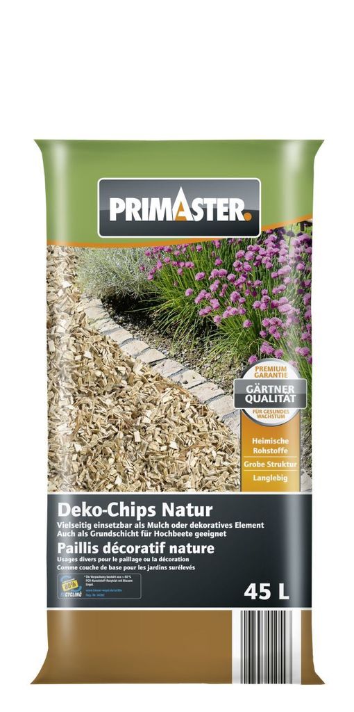 Primaster Deko Holzchips Natur 45 L Kaufland.de