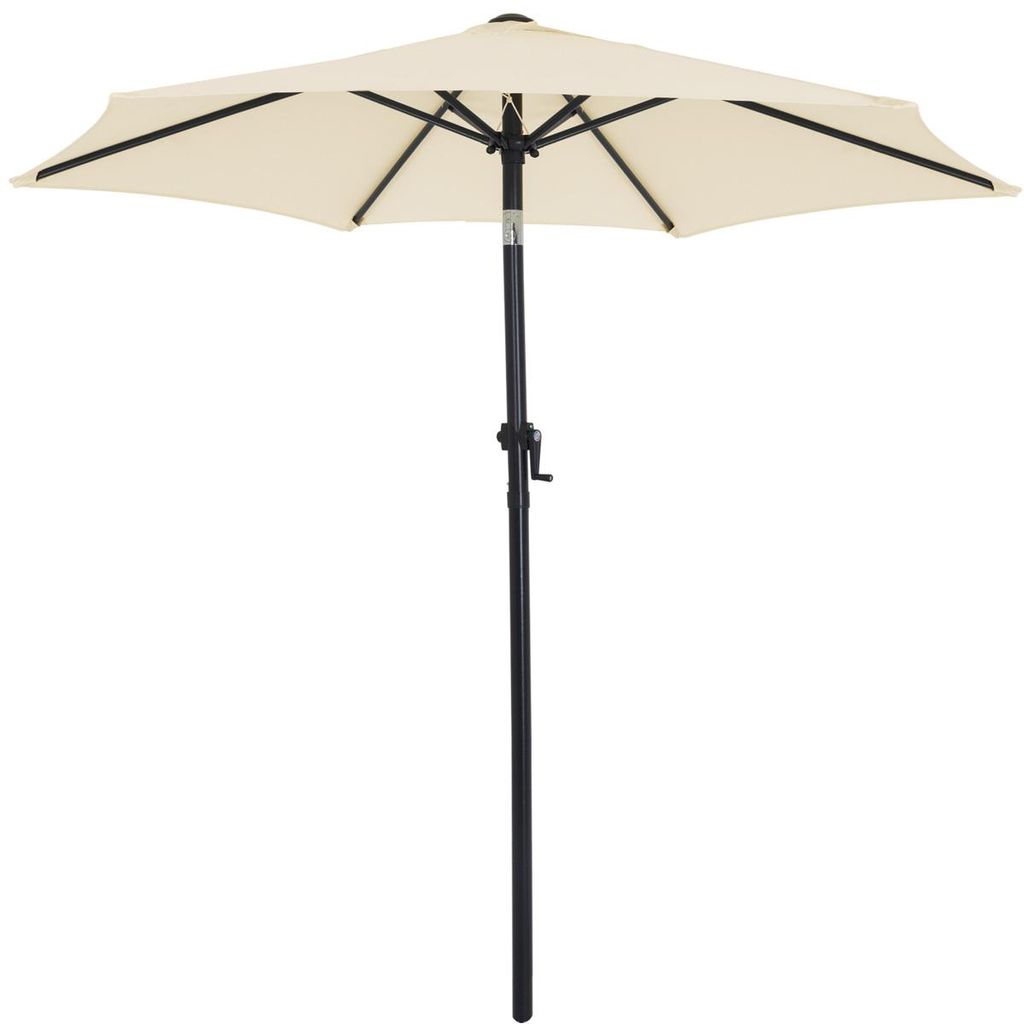 Kingsleeve® Sonnenschirm Balkon 200cm UV Schutz 80+ mit Produktbild 