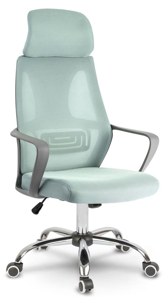 Chaise de bureau Praga Micro-Mesh - Bleu clair Image du produit 