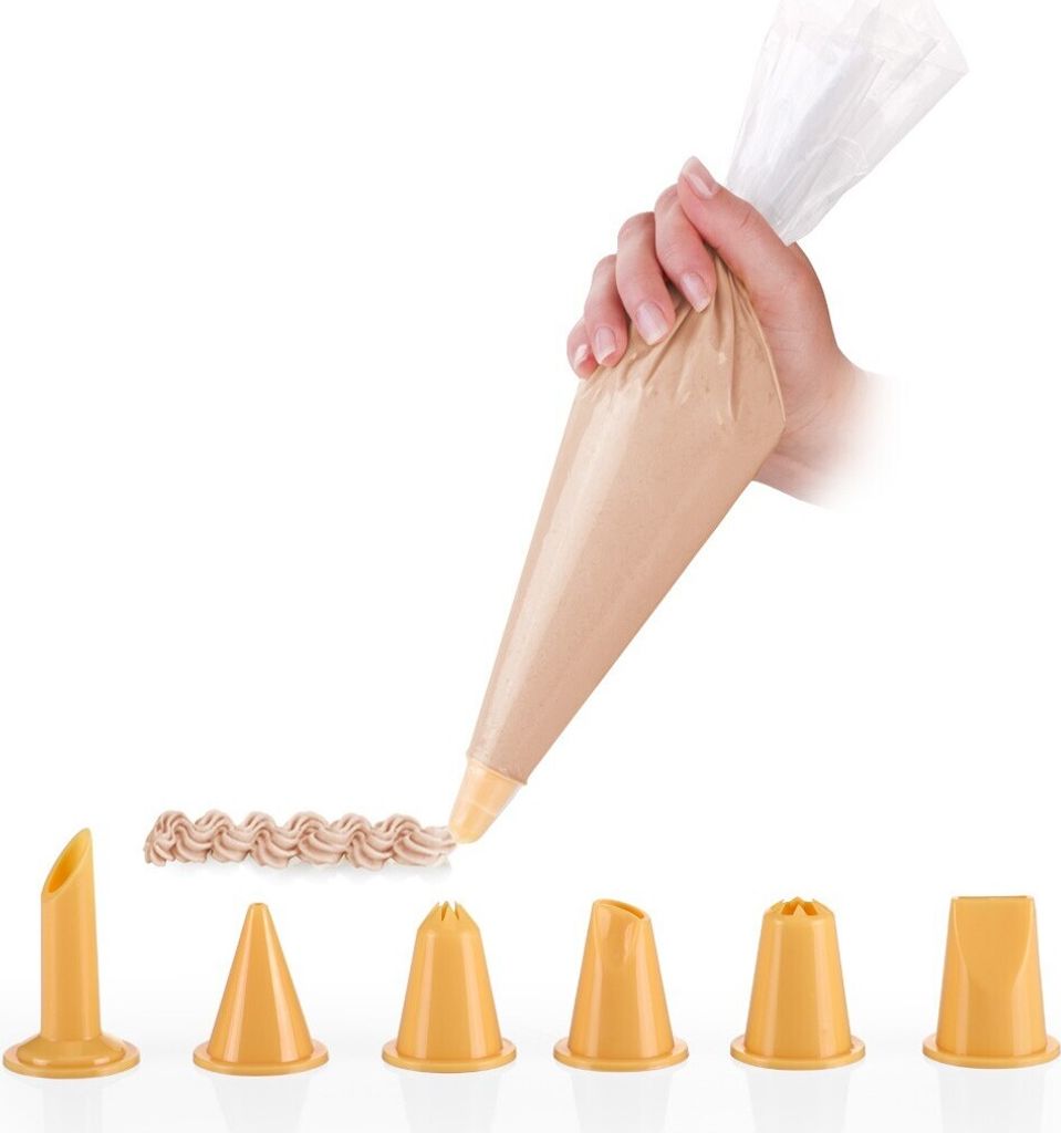 Tescoma Spritzbeutel DELÍCIA 30 cm, 10 St., 6 Tüllen