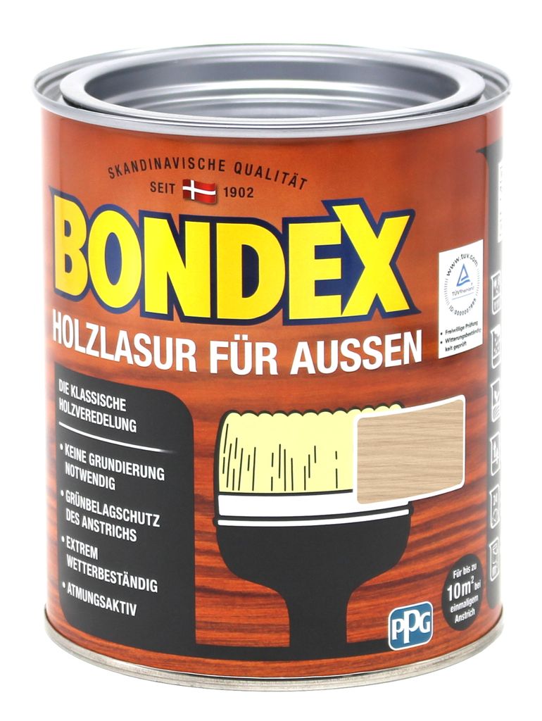 Bondex Holzlasur für Außen farblos 0,75L