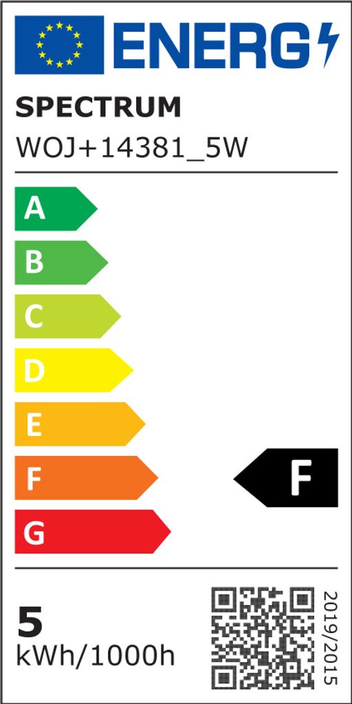Spectrum LED E14 C36 Kerze 5W = 43W 470lm 160° 230V Produktbild 2