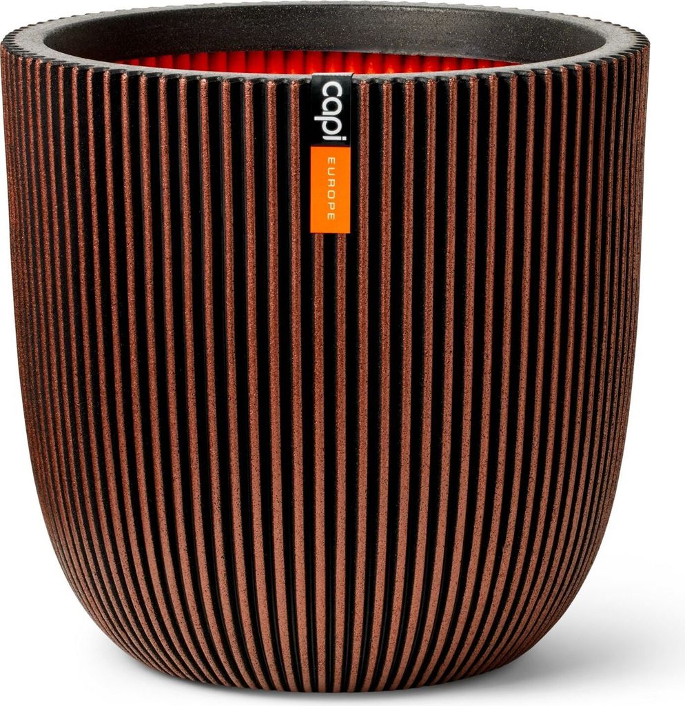 Capi Europe Groove Kugeltopf, Kupfer, 43 x 41 cm, recycelt, Produktbild 