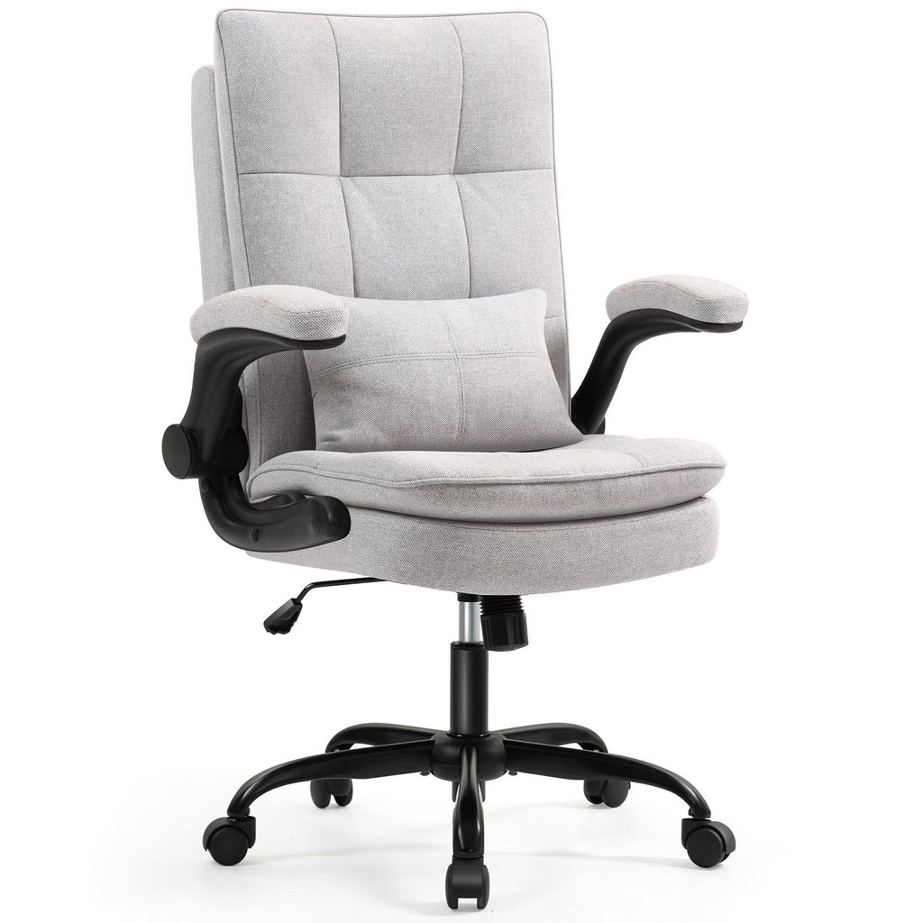 Ergonomischer Bürostuhl aus Stoff mit 125° Wippfunktion, Produktbild 