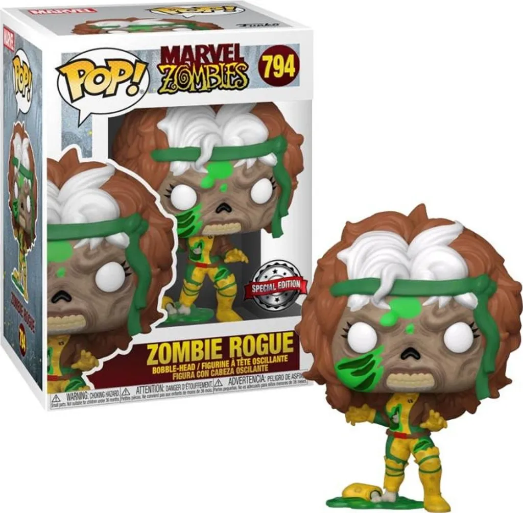Marvel Zombies Zombie Rogue 794 Special Edition Funko Pop Vinyl Figure