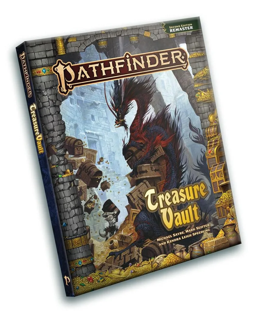 Livre Pathfinder Treasure Vault Remastered : Guide de l'Équipement JdR