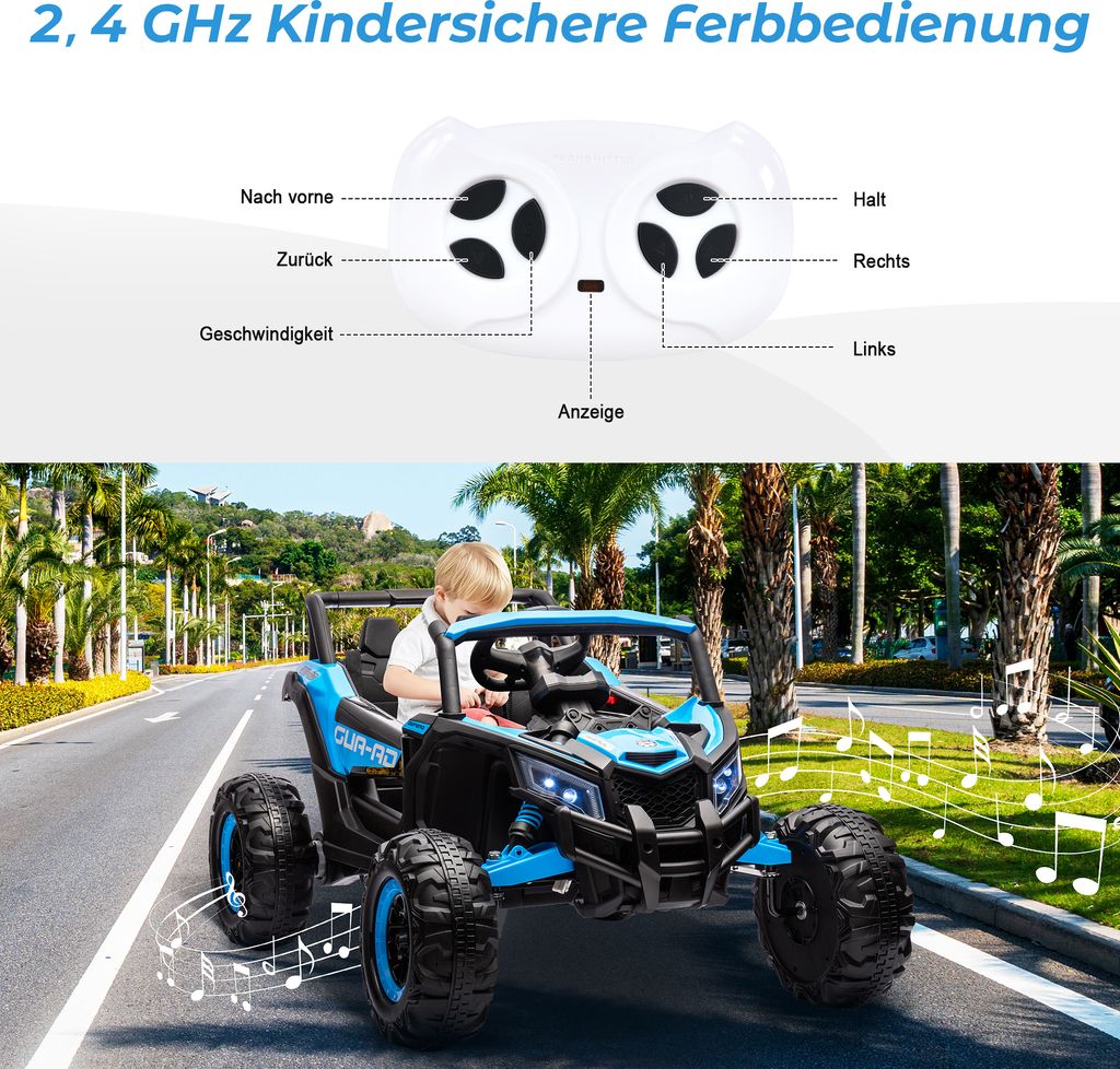 Kinderauto Elektrisch 2 Sitzernull