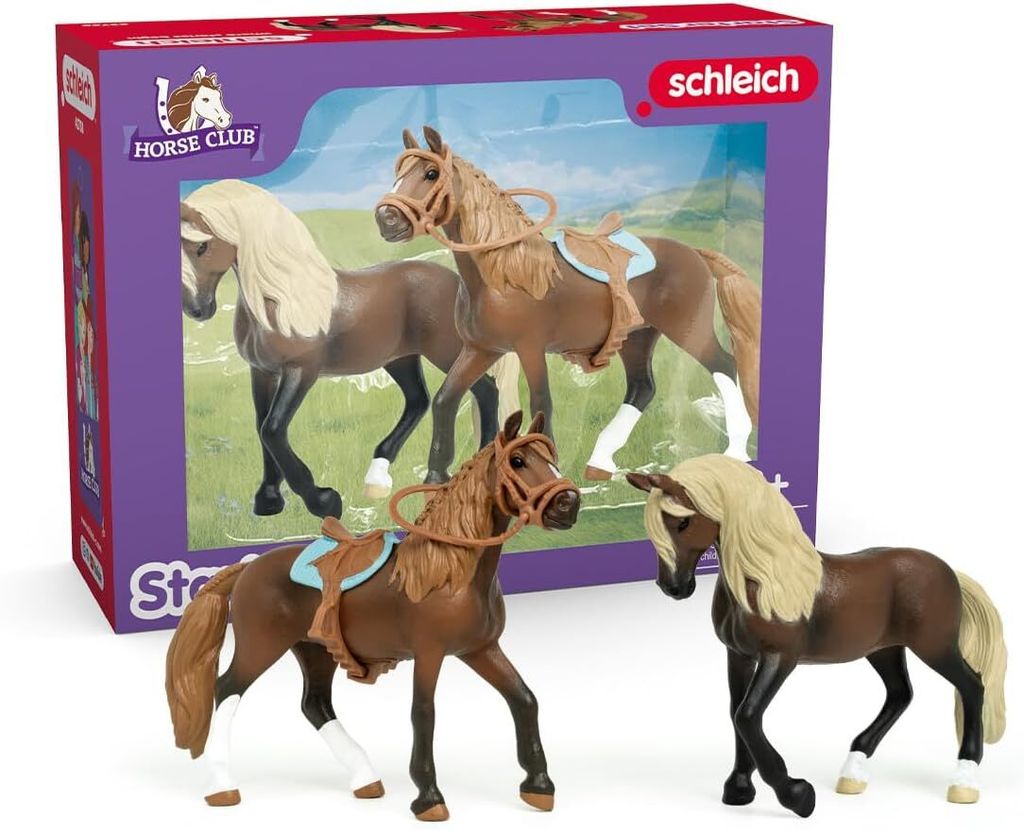 schleich Horse Club Paso Peruano Starter-Set, Braun Produktbild 