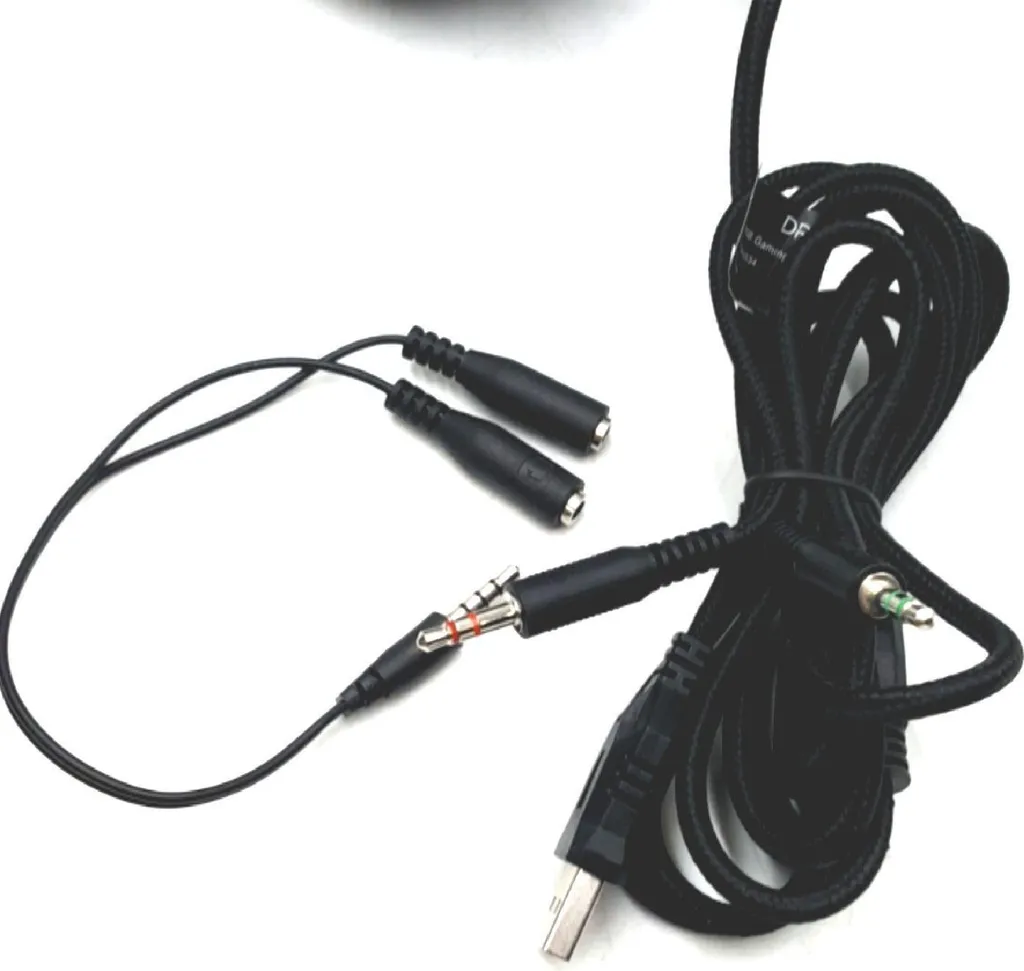 Casque Gaming PC avec Micro et LED FireScout DR1TECH Confort Prolongé Noir - 3