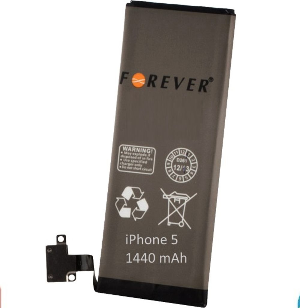 Forever Akku Apple iPhone 5 Li-Ion 1440 mAh HQ Analogon 616-0613