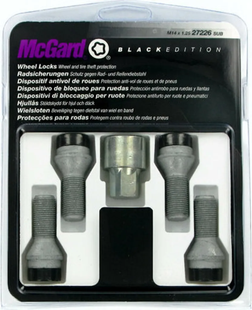 Sécurisez vos roues avec le kit McGard A220 Black Edition 4 vis