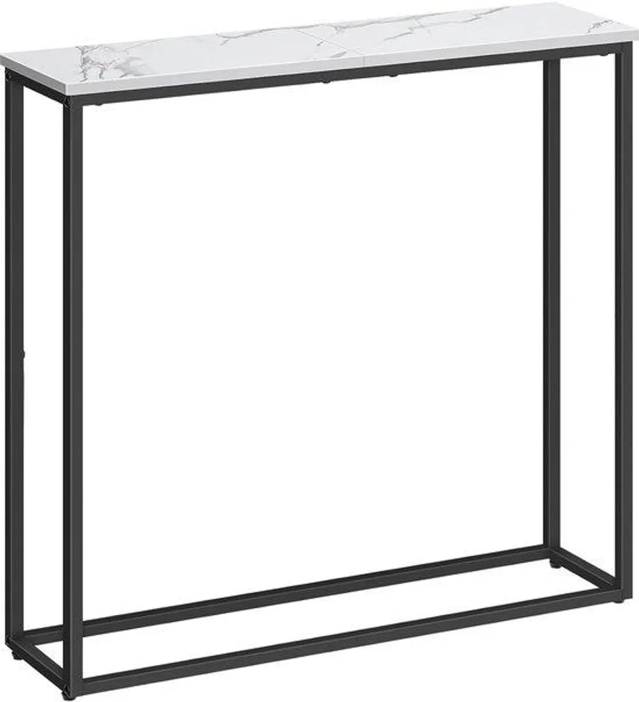 Petite table basse design élégant en métal et bois pour studio chic