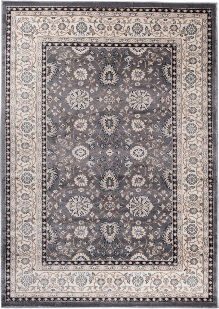 Tapis COLORADO Classique Beige Crème Gris 120 x 170 cm Salon