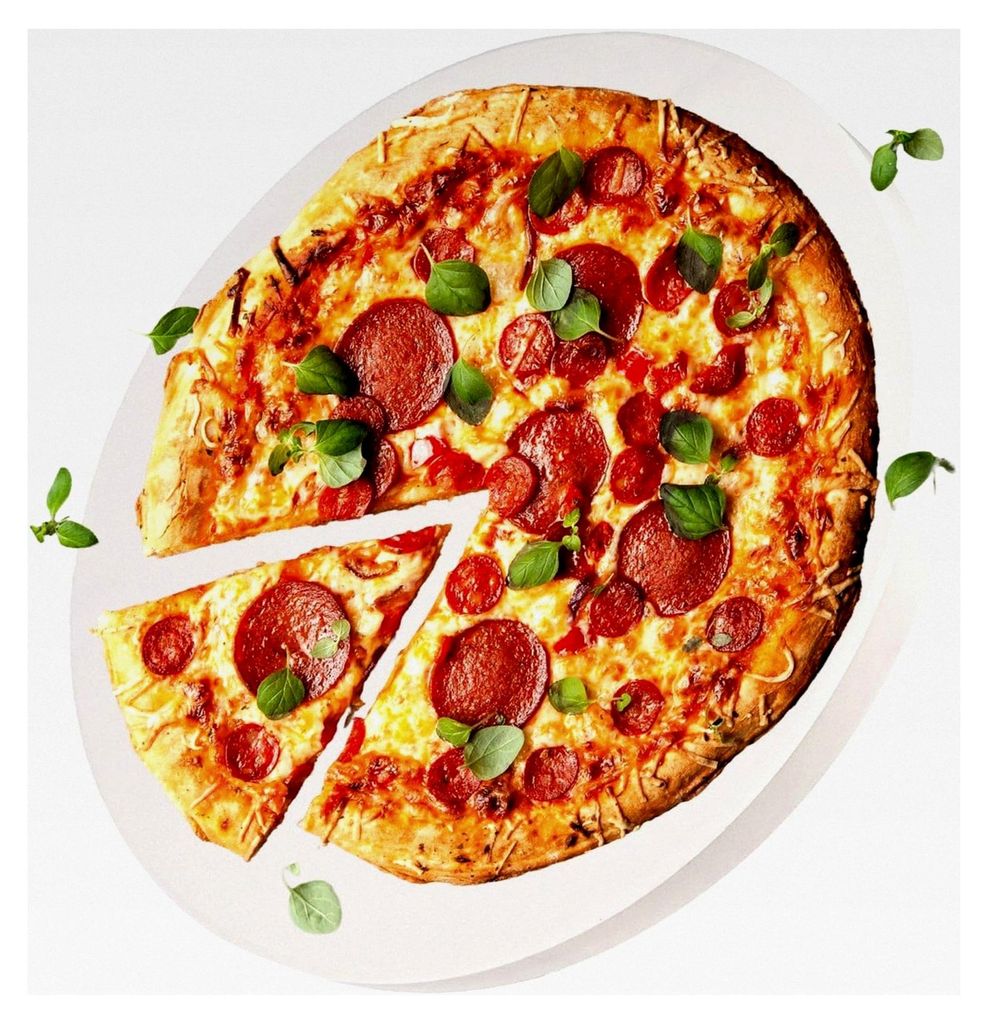 Cordierit Pizzastein XXL rund - Ø38 cm - für Grill und Backofen - großer Pizza Stein für Ofen, Brot, Flammkuchen - Herd Gasgrill Steinplatte, B...