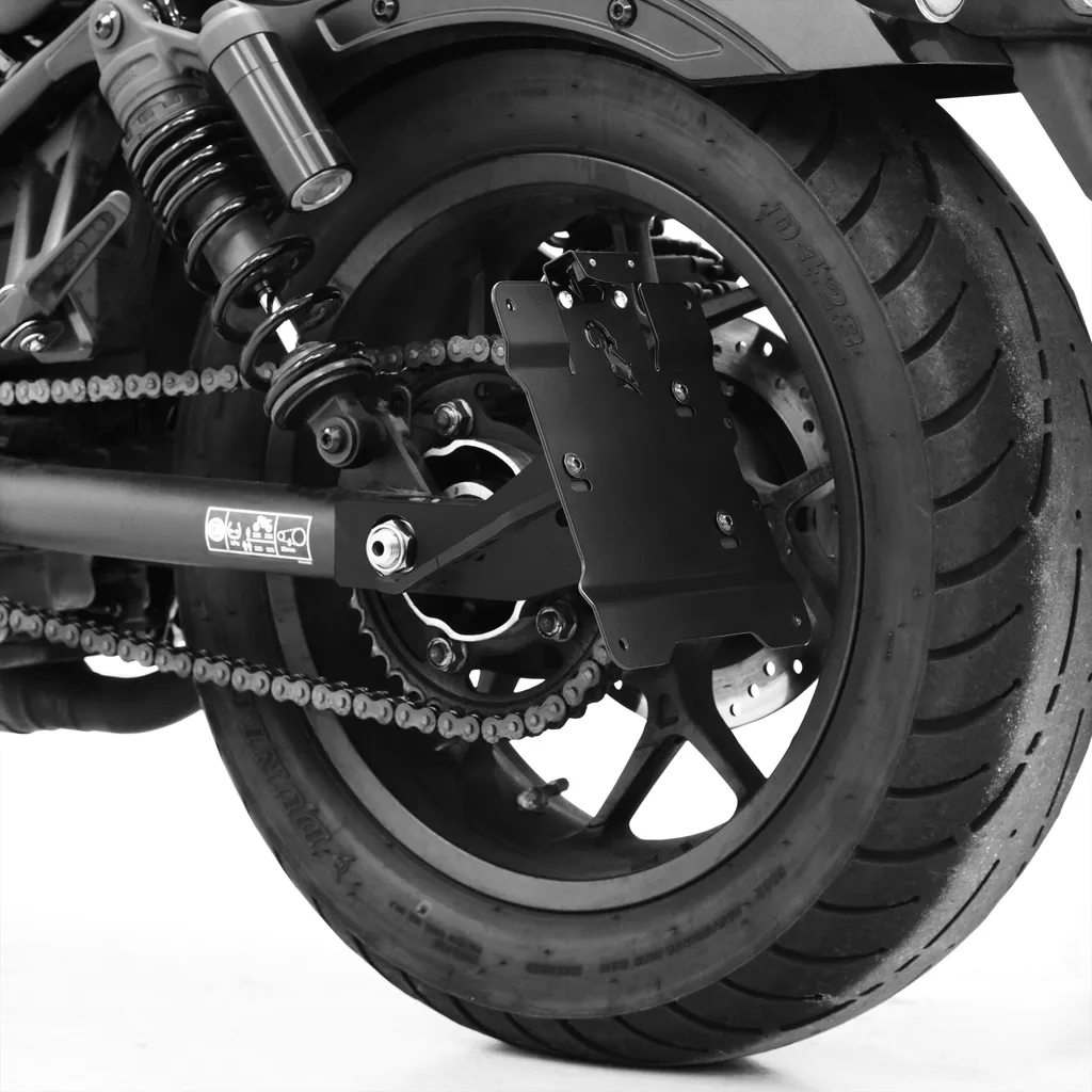 Upgrade Style: Portatarga Laterale ZIEGER Honda Rebel 1100