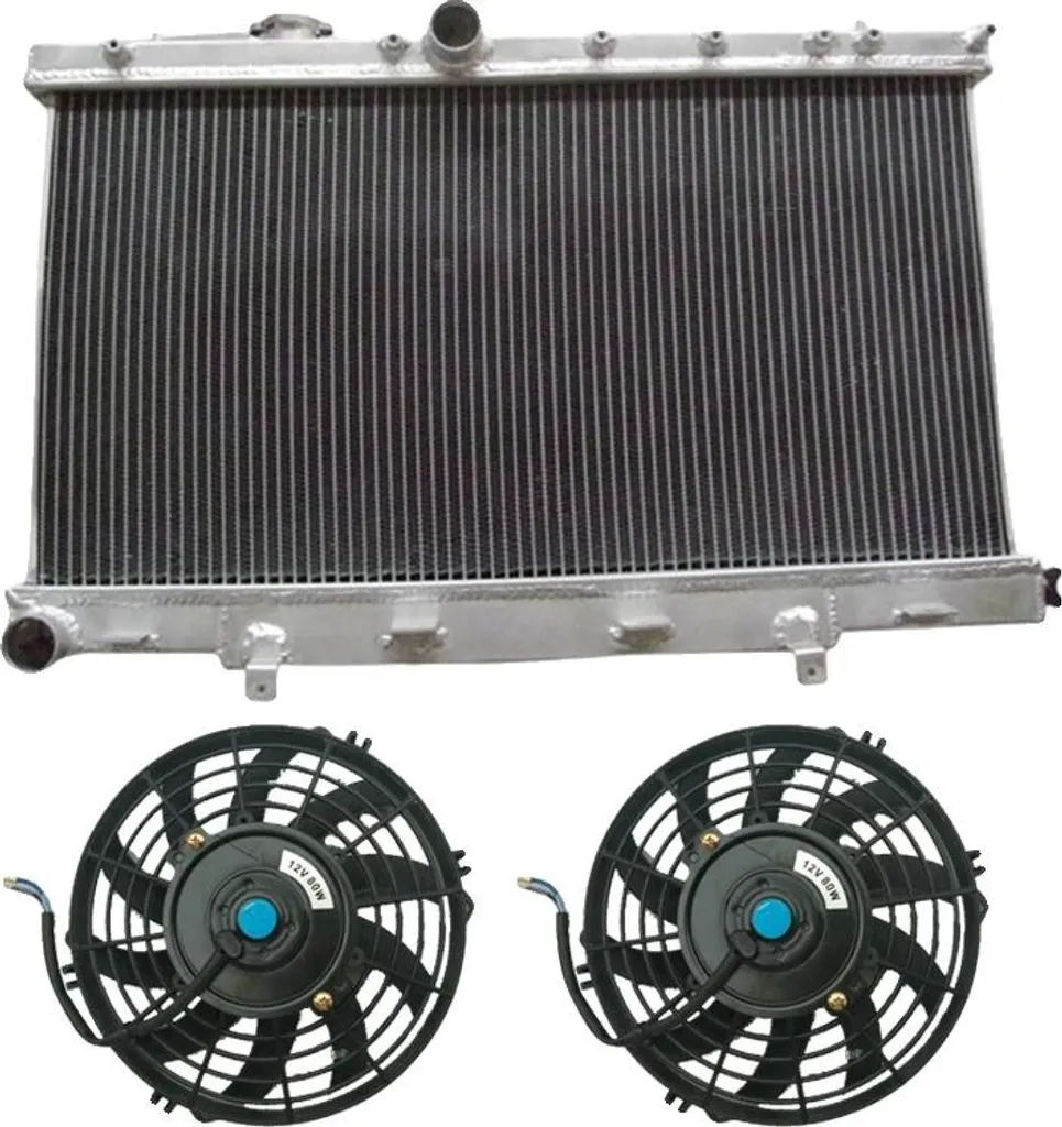 Radiateur Aluminium Haute Capacité 344x692mm avec Sortie Φ38 mm