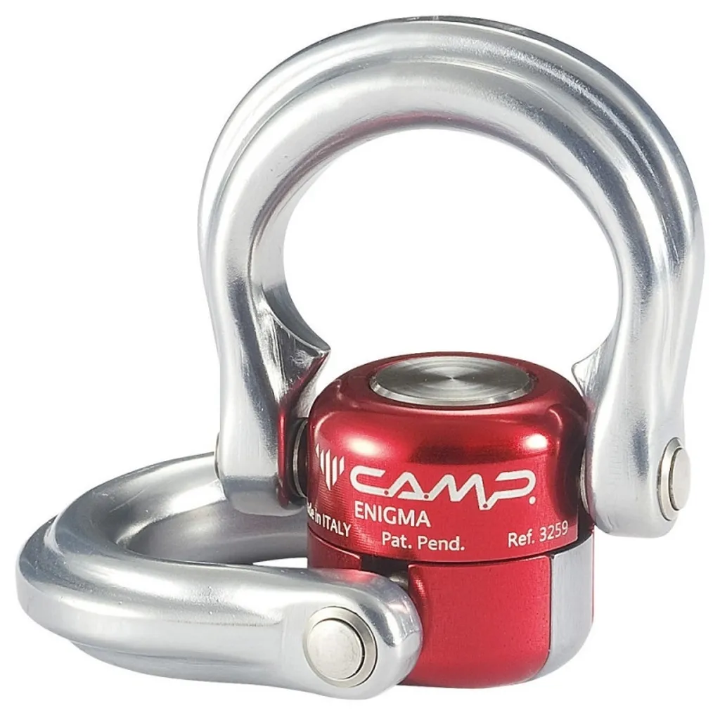 Émerillon de Cordage CAMP Enigma Argent pour Accès Difficiles - 8