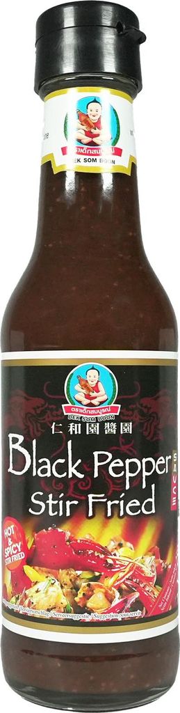Deksomboon Black Pepper Stir Fried Woksoße 250ml Produktbild 
