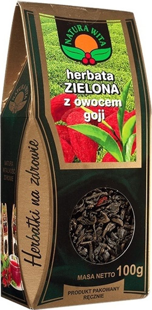 NATURA-WITA Grüner Tee mit Goji-Frucht 100g