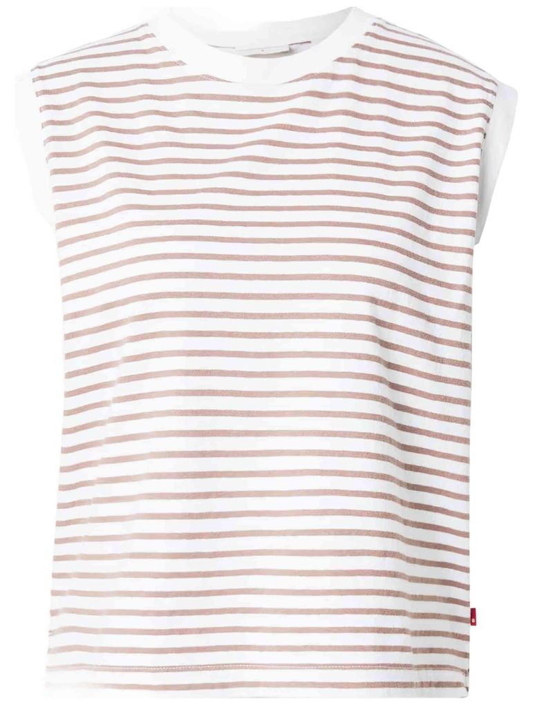 Tanktop Levi's BOXY TANK EMMI STRIPE EGRET PI für Damen