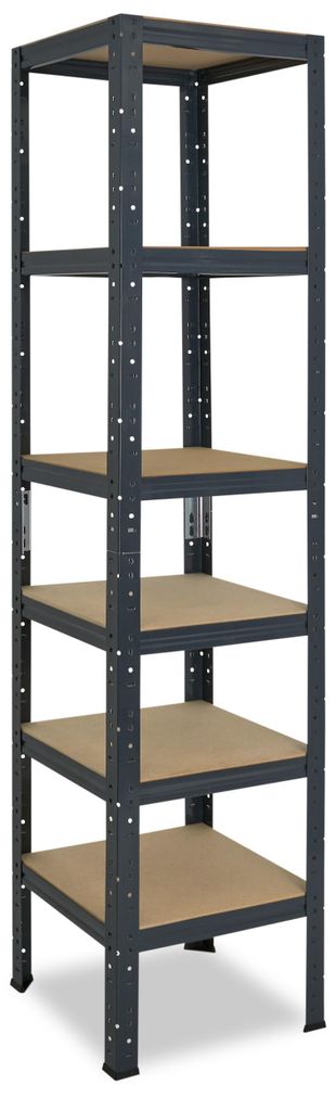 shelfplaza HOME 200x50x50 cm scaffale pesante in antracite Immagine del prodotto 