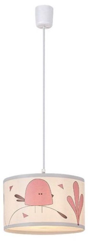 Rabalux 72069 Kinderlampen Fowly E27 1x MAX 40 Kunststoff Textil weiß