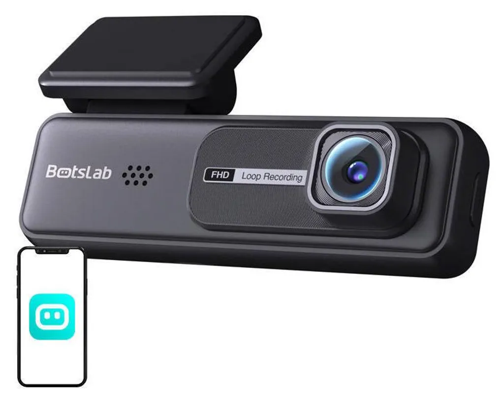 Dashcam Botslab HK30 Pro 2K Wi-Fi Noir 2A22Z-HK30 pour Voiture
