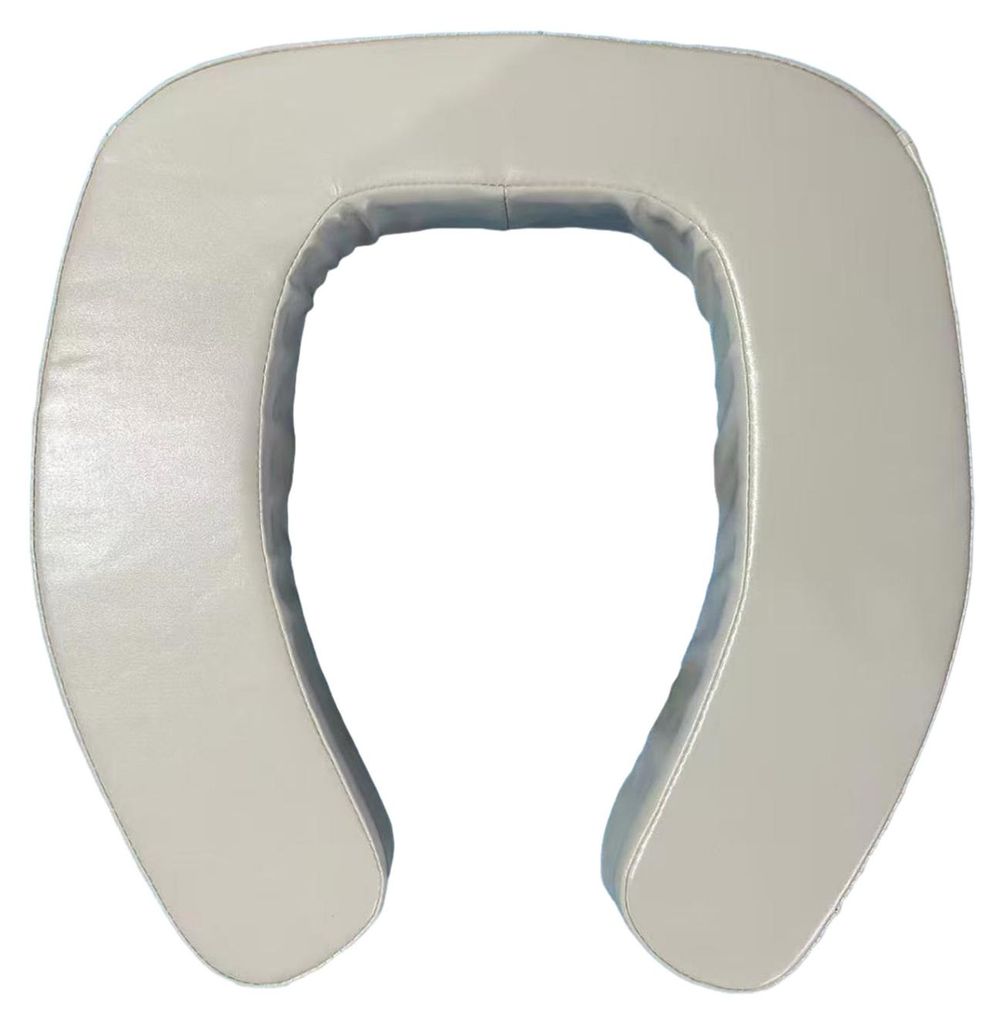 WC-Deckel, wasserdichtes Befestigungsband, weiches, dickes Design, ergonomisches Design, WC-Sitzkissen, Badezimmer-, Reise- und Studentenwohnheimzu...