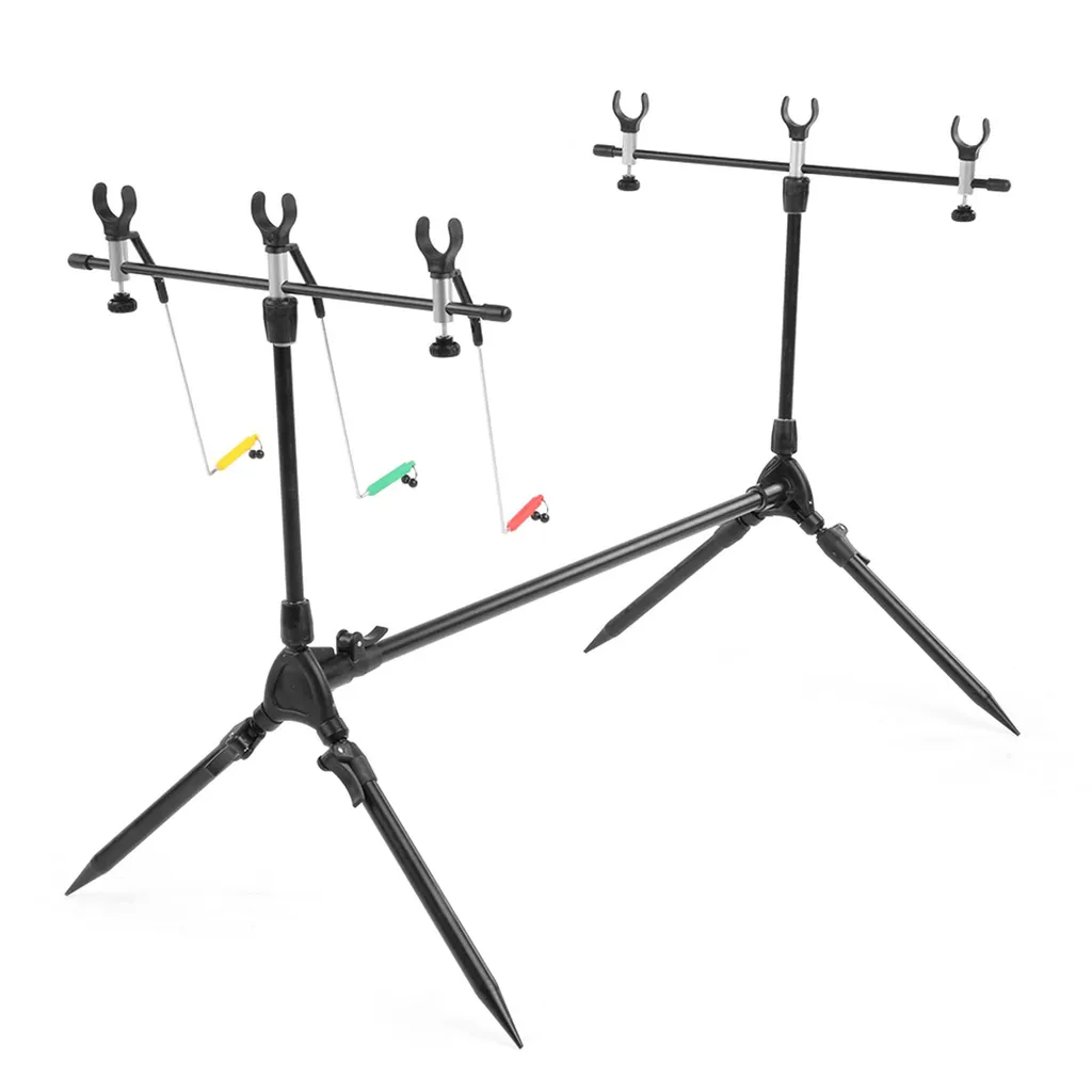 Support de Canne à Pêche Tri-Pod avec Système d'Alarme et Indicateurs - 7