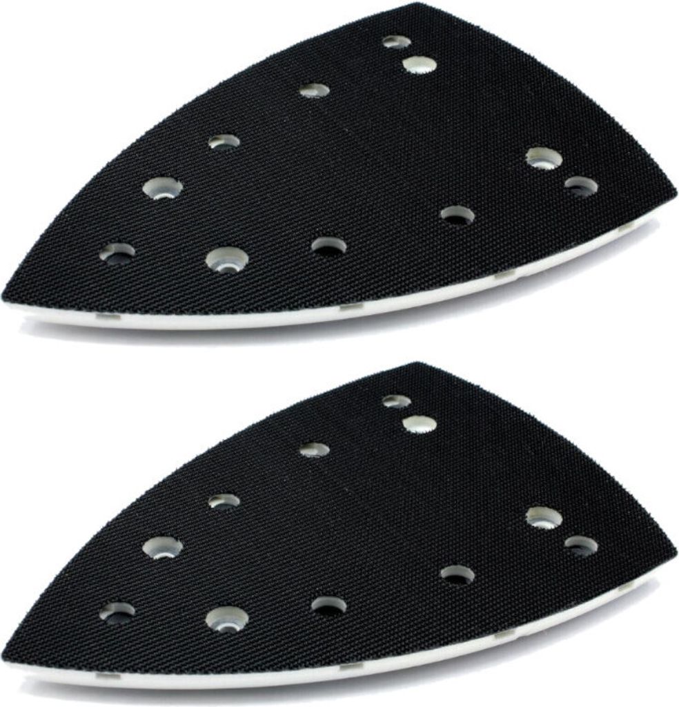 2x Trade-Shop Schleifschuh / Schleifplatte 100 x 150mm für Produktbild 
