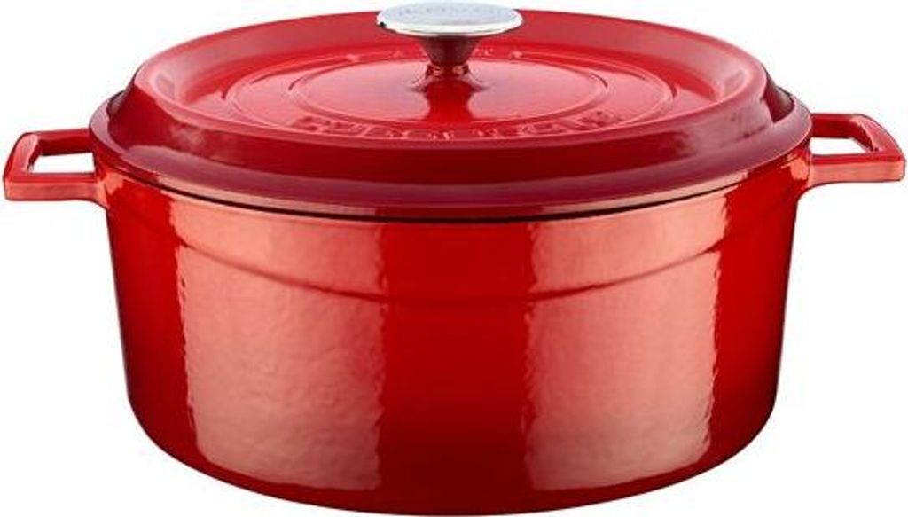 LAVA Metal Hrniec Ø 28 cm 67 L Liatinový Červený LVYTC28K2R Obrázok produktu 