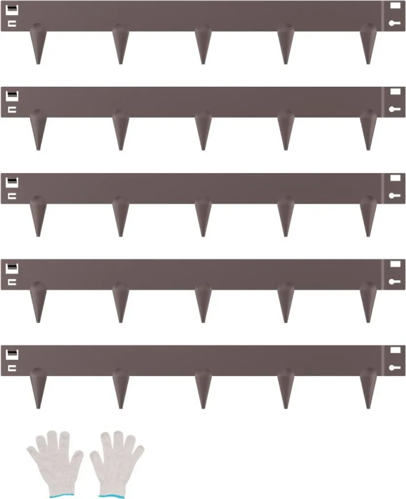 Bordure de parterre marron pour aménagement de jardin
