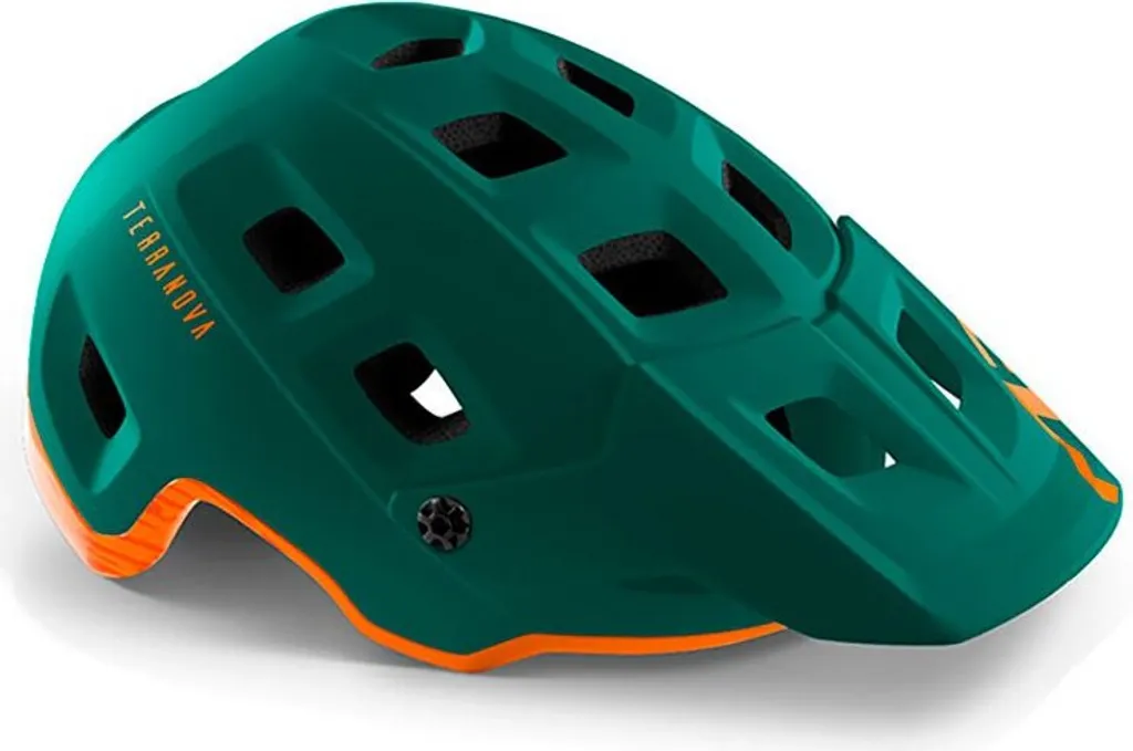 Casque VTT Met Terranova Vert S - Protection All-Mountain Haut de Gamme