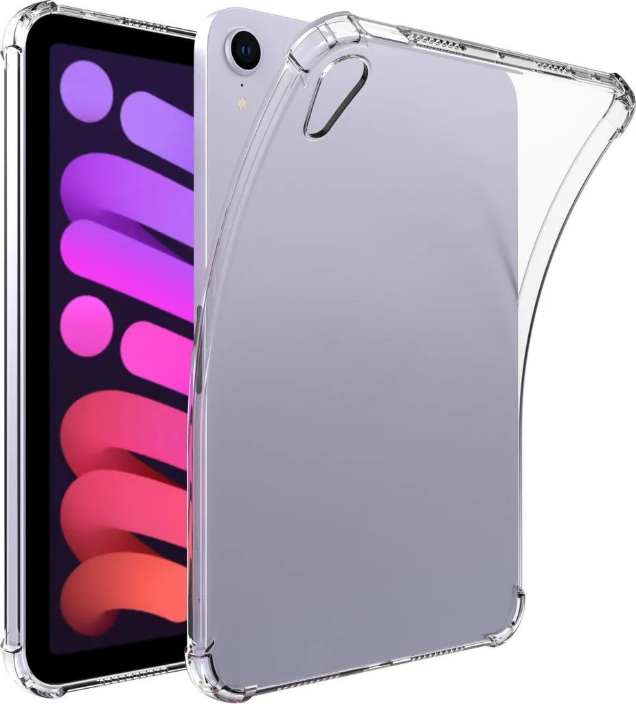 Cadorabo Sleeve per Apple iPad Air 11 2024 Sleeve Custodia in silicone per Tablet Cover in [tecnologia che non ingiallisce mai], antigraffio e antiurto Custodia protettiva COMPLETAMENTE TRASPARENTE